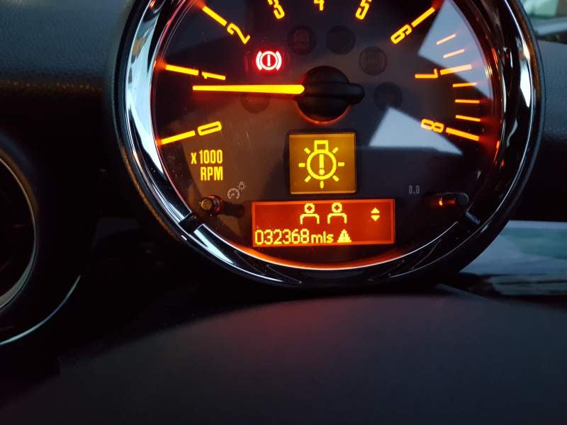 modtage Registrering kasseapparat What warning symbol is this? | MINI Cooper Forum